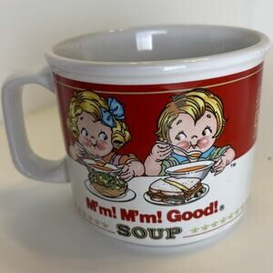 Campbells Soup Kids M'M M'M Good Microwave Ceramic Mug Vintage 1997 Westwood